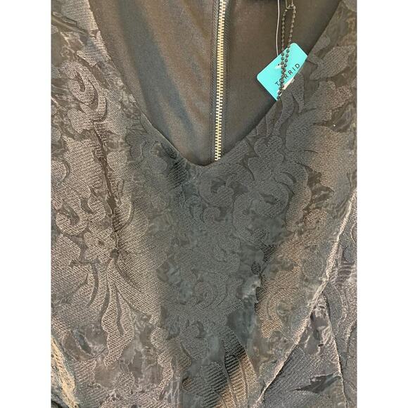 REBEL WILSON BY TORRID Women’s Black Jacquard Tank Skater Dress / Size: 18 - Picture 7 of 10